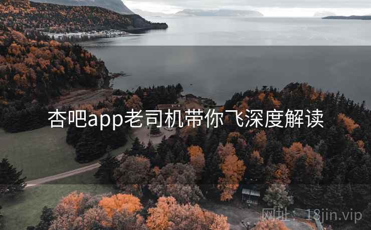 杏吧app老司机带你飞深度解读